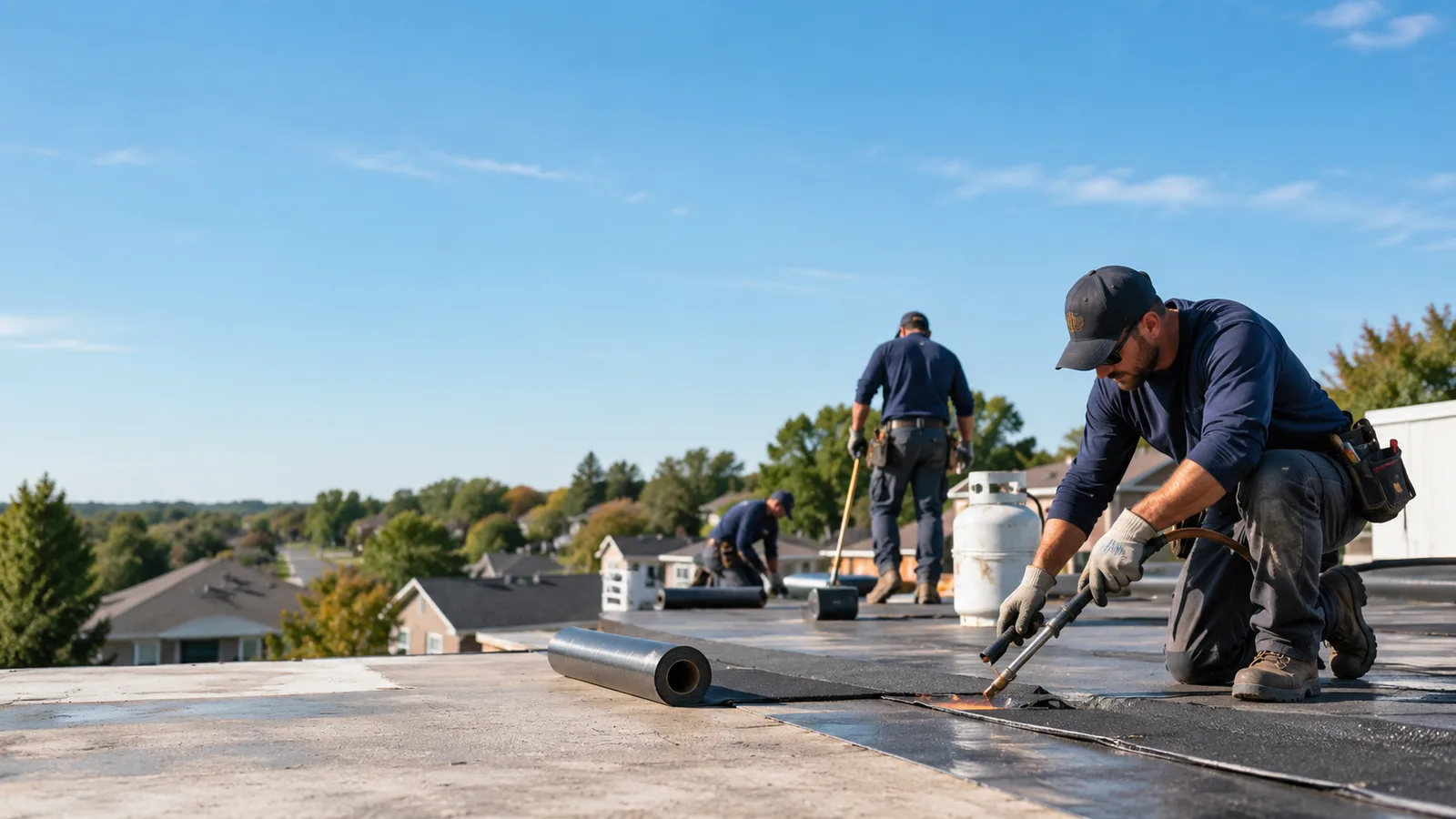 Flat Roof Leak Repair providers in Olpe, KS